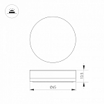 Плафон металлический Arlight ART-DECK 045347 250_100_1902803
