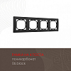 Рамка на 4 поста Arte Milano am-503.06 503.06-4.black 100_100_2168644