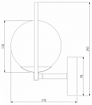 Бра Eurosvet Ringo 50289 золото 250_100_1811819
