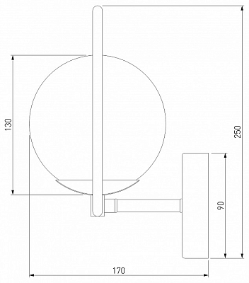 Бра Eurosvet Ringo 50289 золото 400_400_1811819