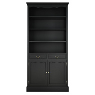 Книжный шкаф "Леонтина (Leontina)" в черном цвете арт LT30BLK 500_191_3190168