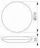 Накладной светильник Arlight Frisbee 030094 100_100_1890370