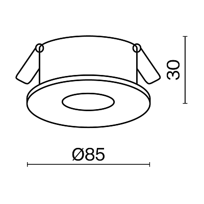 Встраиваемый светильник Technical DL027-2-01B 400_400_2438192