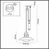 Подвесной светильник Odeon Light Dante 4164/1A 100_100_1723678