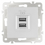 Розетка USB, без рамки Arte Milano am-206 206.46-1.silver 250_100_Array