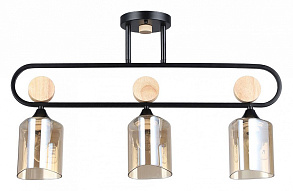 Светильник на штанге Arte Lamp Glamore A5076PL-3BK 500_191_3240145