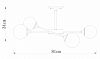 Люстра на штанге Arte Lamp Marco A2703PL-6SG 100_100_1822105