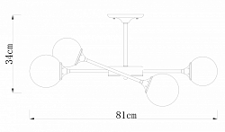 Люстра на штанге Arte Lamp Marco A2703PL-6SG 250_100_1822105