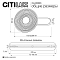 Накладной светильник Citilux CORTA CL245023