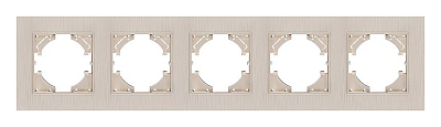 Рамка на 5 постов Kollinger Eleganz Plex EP5GD 400_400_3118702