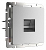 Розетка Ethernet RJ-45 без рамки Werkel серебряный матовый W1181065 100_100_1882385