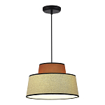 SL1354.423.01 Светильник подвесной ST-Luce Черный/Кирпичный,Бежевый, Черный E27 1*40W ДЖЕККИ 250_100_Array
