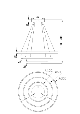 Подвесной светильник Maytoni MOD058PL-L100W4K 400_400_860174