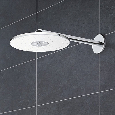 26475LS0 Rainshower 310 SmartActive Верхний душ с душевым кронштейном 430 мм, 2 режима струи, белая луна 400_400_1438515