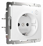 Розетка с заземлением и со шторками, без рамки с Wi-Fi Werkel белый W1171601 250_100_Array