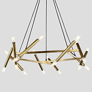 Подвесная люстра Imperiumloft Jonathan Browning Le Pentagone Chandelier 20 Light 40.2364 500_191_2428186