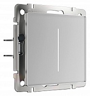 Диммер сенсорный с подсветкой и функцией Wi-Fi, без рамки Werkel серебряный W3443106 500_191_2261563