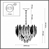 Подвесная люстра Odeon Light Lace 5052/8 100_100_1728835