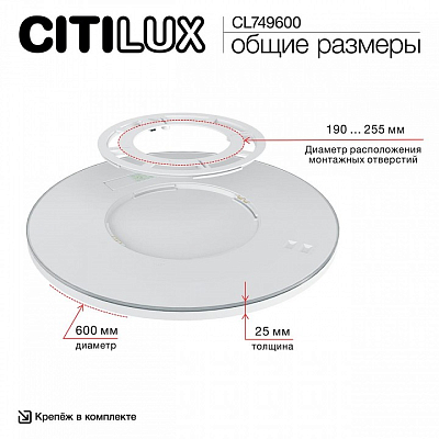 Накладной светильник Citilux NORMA CL749600 400_400_1694971