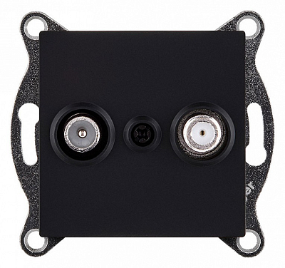 ТВ-розетка и SAT-розетка оконечная без рамки Kollinger  REA-035BM 400_400_3123470