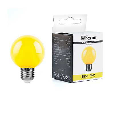 Лампа светодиодная Feron  E27 3Вт K 25904 400_400_3097844