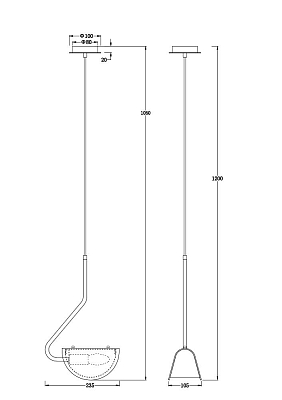 Подвесной светильник Freya FR5228PL-01C 400_400_2880104