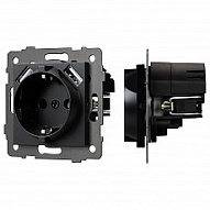 Розетка с заземлением и 2хUSB type A, без рамки Arlight SCT 049819 500_191_2220922