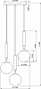 Подвесной светильник Moderli Host V2851-3P 100_100_1965590