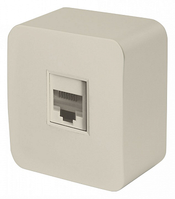 Розетка Ethernet RJ-45 Stekker София 49482 400_400_1964813