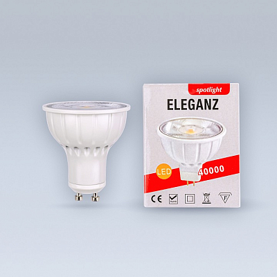 Лампа светодиодная Eleganz  GU10 7Вт 3000K 1316 400_400_2047812
