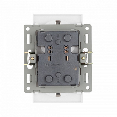 Розетка двойная с заземлением, без рамки Arlight SCT 043766 400_400_679617