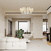 Подвесная люстра Arte Milano Florentia-8857 308857/8 Wh/Gd 100_100_2032840