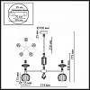 Люстра на штанге Odeon Light Terra 5414/5 100_100_2686328