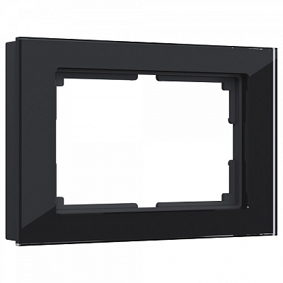 Рамка на 2 поста Werkel Favorit (черный) W0081108 400_400_2129397
