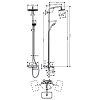 27687000 HG Croma E 280 1 jet Showerpipe душевая система 100_100_1439173