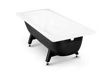 REIMAR Ванна стальная 170x70x40 cм. с опорной подставкой, без ранта, белая орхидея, ВИЗ 250_100_2919274