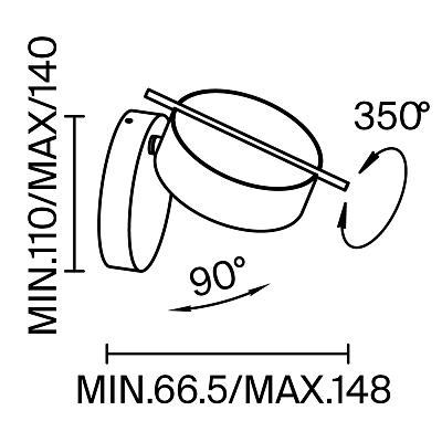 Настенный светильник (бра) Maytoni MOD180WL-L4B3K 400_400_805578