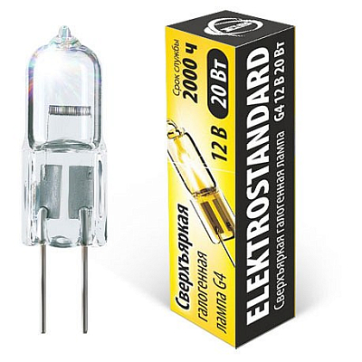 Лампа галогеновая Elektrostandard G4 12V G4 20Вт 2700K a025172 400_400_1771178