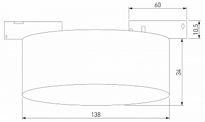 Накладной светильник Elektrostandard Mini Magnetic a065648 400_400_1776509