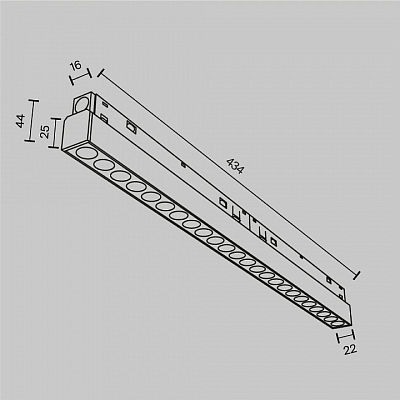 Встраиваемый светильник Maytoni Technical Points TR031-2-24W4K-W 400_400_2759606