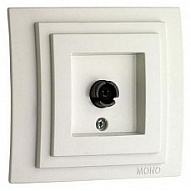 ТВ-розетка проходная без рамки Mono Electric Despina / Larissa 500-000105-137 500_191_2281579
