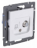 ТВ-розетка и SAT-розетка оконечная без рамки Kollinger  REA-014WH 100_100_3123288