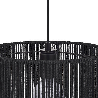 SLE6024-403-01 Светильник подвесной черный/черный E27 1*40W СЕННА 400_400_2954536