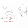 Накладной светильник Imperiumloft ZINGY C zingy01 100_100_1985278