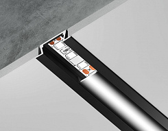 Профиль встраиваемый Ambrella Light GP GP1001BK/BK 500_191_3236332