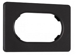 Рамка для двойной розетки Arte Milano am-502.15 502.15-double.black 500_191_2303128