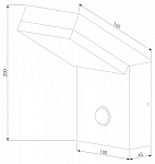 Накладной светильник Elektrostandard Sensor a053947 250_100_1773360