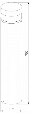Наземный высокий светильник Elektrostandard Techno 1532 TECHNO LED 400_400_3109666