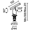 Трековый светильник Technical TR108-2-10W3K-B