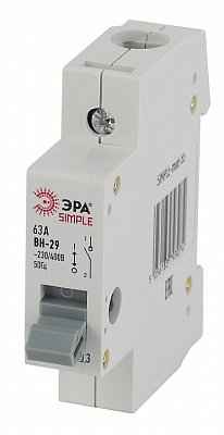 Выключатель нагрузки 1P Эра ВН-29 SIMPLE-mod-58 400_400_2858377